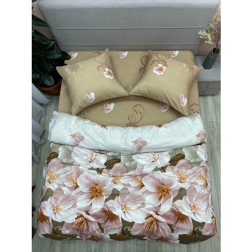 розовый, коричневый