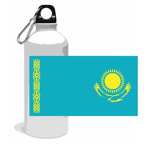 Спортивная бутылка страны мира - Казахстан раскраска плакат страны мира казахстан