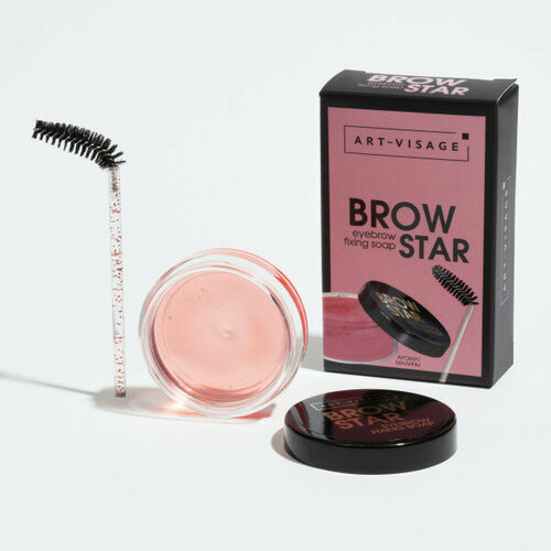 ART-VISAGE Мыло-фиксатор для бровей BROW STAR 32 оттеночное