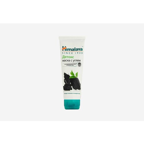 Маска детокс с активированным углём и зелёным чаем Himalaya Herbals детокс