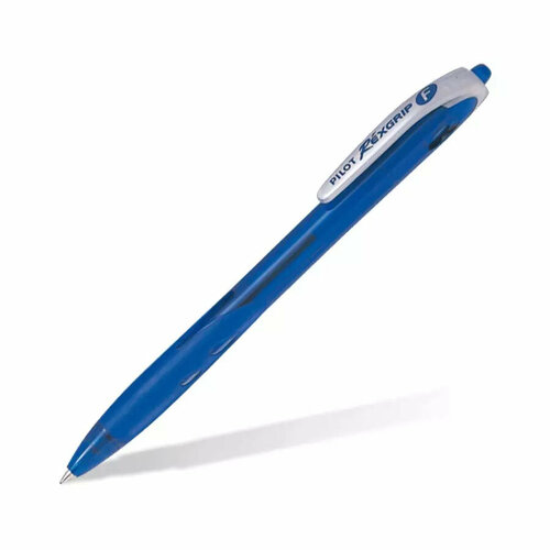 Автоматическая шариковая ручка Pilot [BPRG-10R-F/L] Rex Grip (синяя, 0.7 мм, 12 штук)
