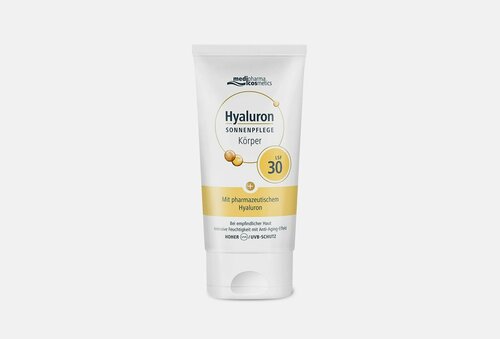 Крем для тела солнцезащитный SPF30 Medipharma Cosmetics hyaluron