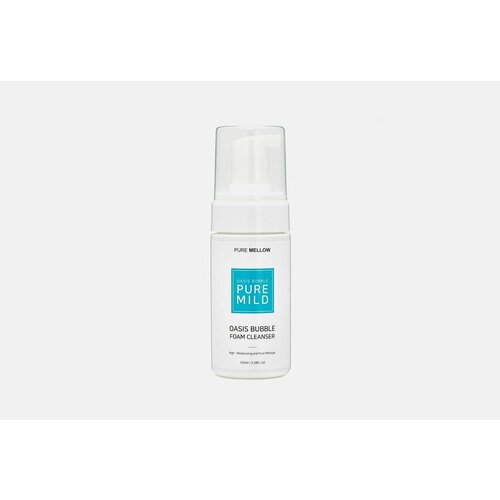 Мусс-пенка для умывания Pure mellow oasis bubble mild foam cleanser