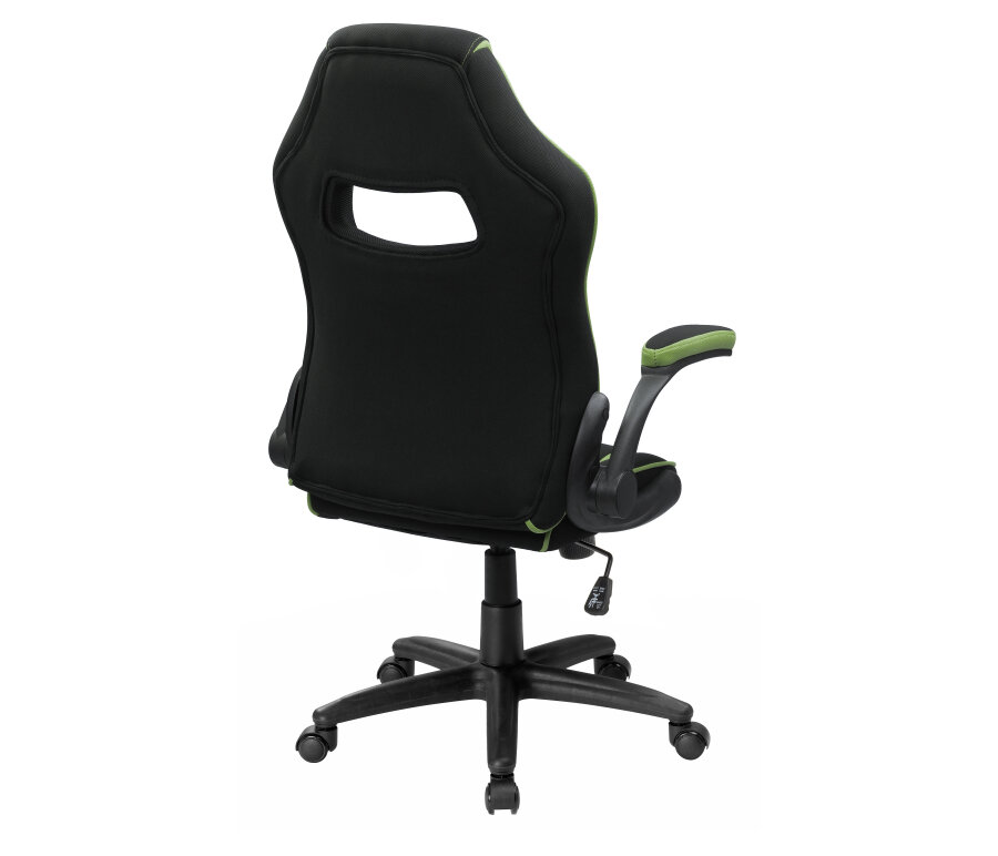 Компьютерное кресло Woodville Plast 1 игровое, обивка: текстиль, цвет: Green/Black - фотография № 15