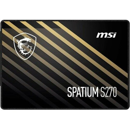 SSD жесткий диск SATA25 240GB SPATIUM S270 240GB MSI 355300₽