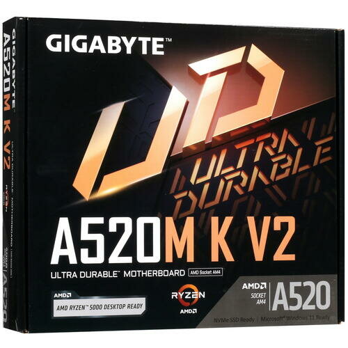 Материнская плата GIGABYTE A520M K V2 (rev 10)