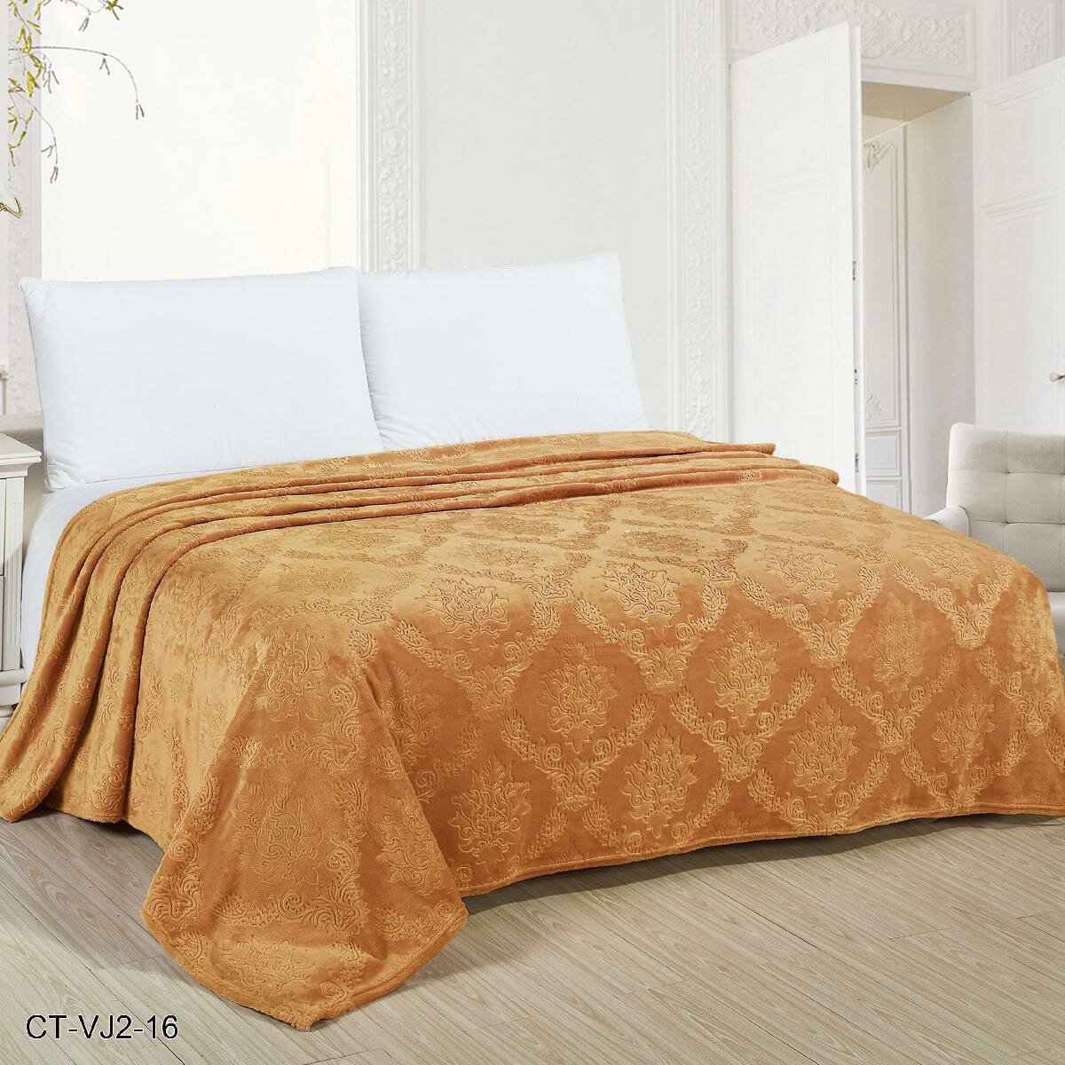 фото Плед Велсофт Жаккард 2-сп. (ПВЖ-036)