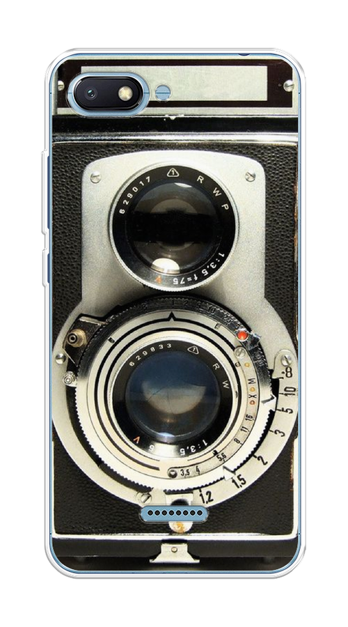 Силиконовый чехол "Старинный фотоаппарат" на Xiaomi Redmi 6A / Сяоми Редми 6А