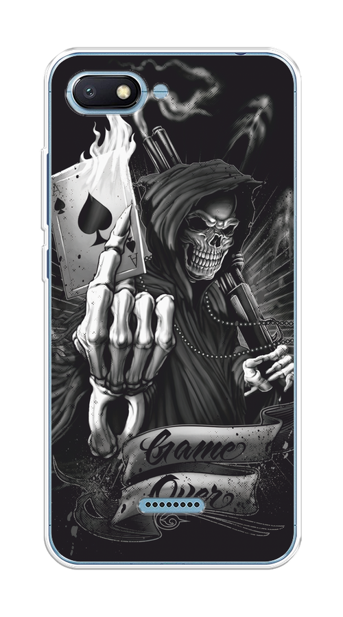 Силиконовый чехол "Игра закончена" на Xiaomi Redmi 6A / Сяоми Редми 6А