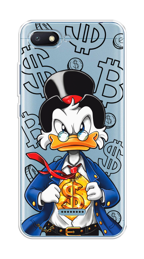 Силиконовый чехол "Scrooge Supergold" на Xiaomi Redmi 6A / Сяоми Редми 6А