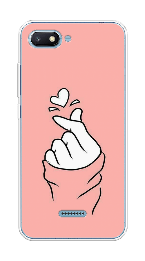 Силиконовый чехол "Любовь-щелк" на Xiaomi Redmi 6A / Сяоми Редми 6А