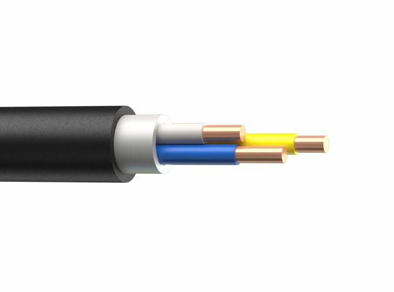 Кабель силовой электрический ВВГнг(A)-LS 3х2,5 мм2, медь, ГОСТ, 2 метра - фотография № 4