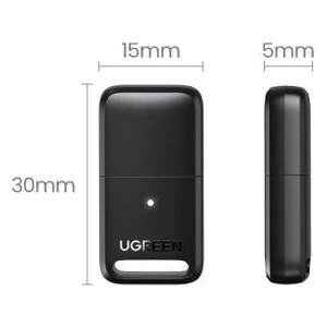 Bluetooth передатчик Ugreen CM591 Black 90225