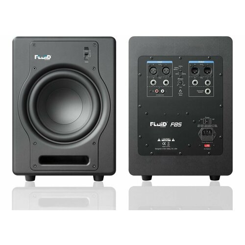 Fluid Audio F8S компактный сабвуфер с динамиком 8 “, 200 Вт, автовыключение