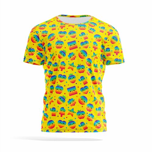 фото Футболка panin brand, размер xxxl, горчичный, желтый