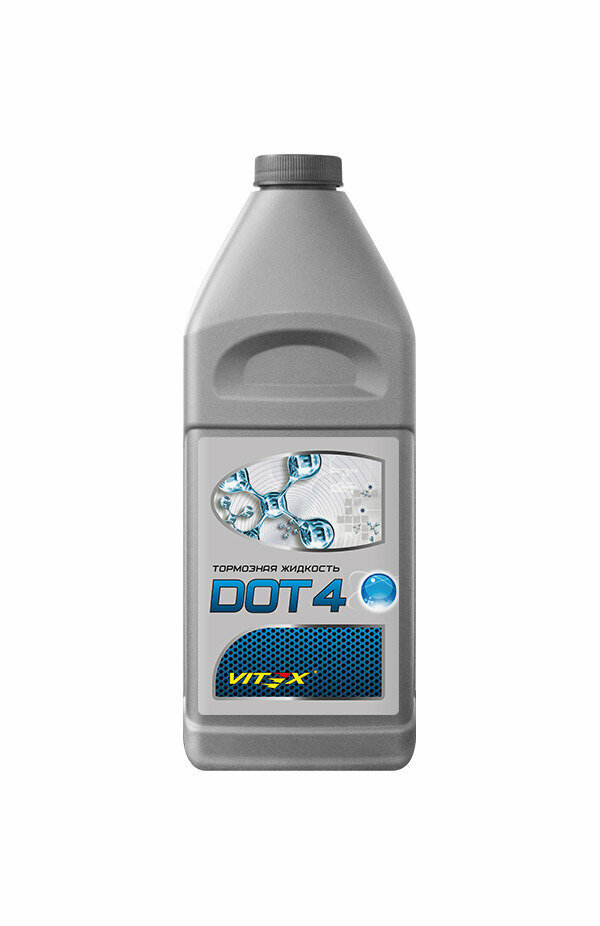 Тормозная жидкость Vitex DOT-4 0,955 гр. арт. v800411