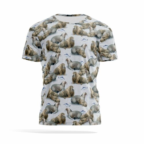 фото Футболка panin brand, размер xxxl, серый