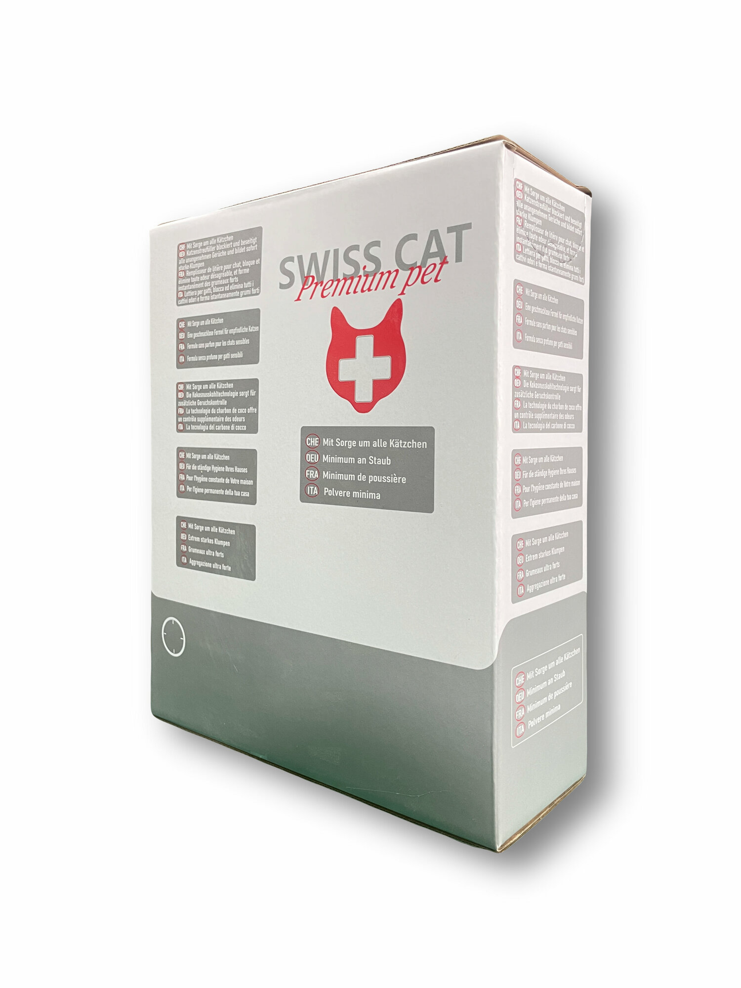 Swiss Cat Наполнитель комкующийся (5кг/7.5л) - фотография № 3