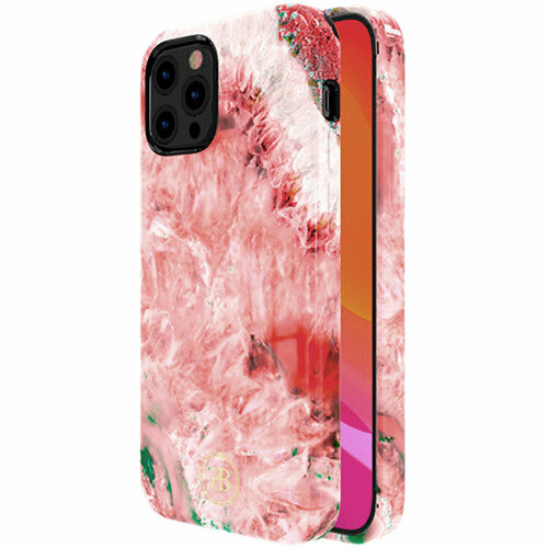 Чехол PQY Agate для iPhone 12/12 Pro Красный