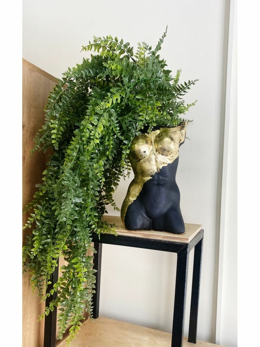 фото Трава искусственная ампельная