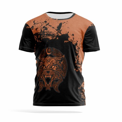 фото Футболка panin brand, размер 5xl, черный