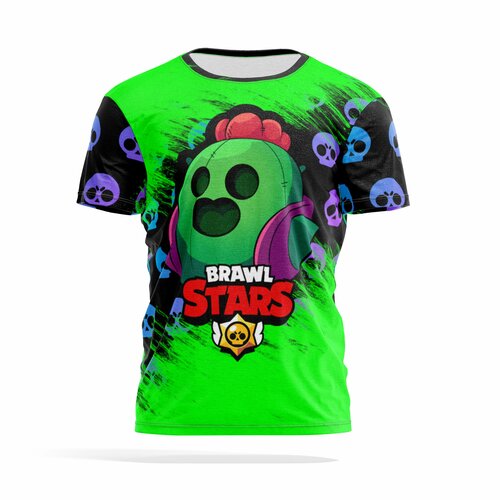 фото Футболка panin brand, размер 5xl, черный, зеленый