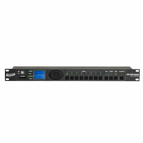 Elation DR-PRO Rack устройство записи/воспроизведения DMX-512