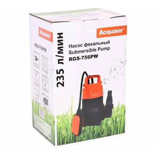 насос acquaer rgj 800p Дренажный насос Acquaer RGS-756PW