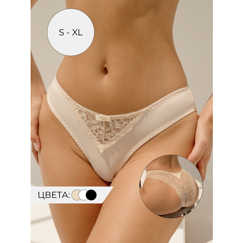 фото Трусы moor moor, размер l(46-48), бежевый