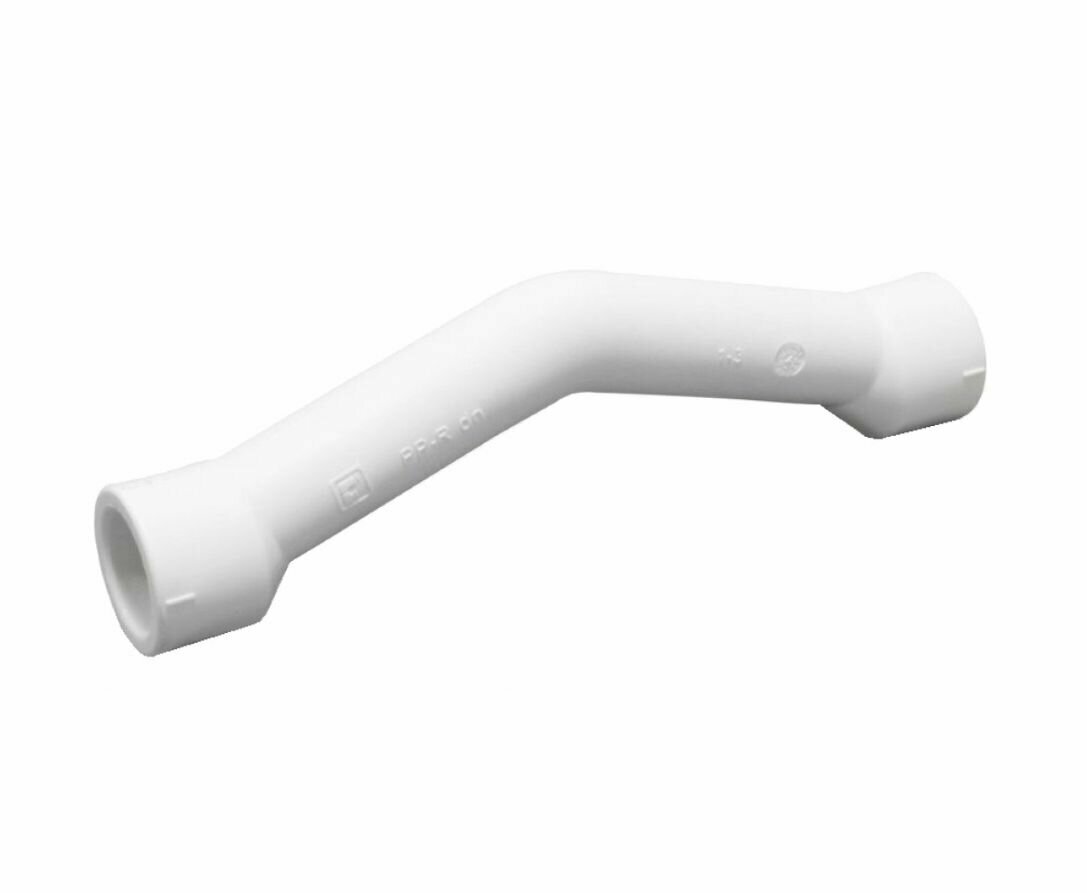 фото Обвод полипропиленовый D25мм, белый, FUSITEK (в комплекте 4 шт.)