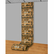 Самоклеящаяся ПВХ 3D-панель для стен в рулоне LAKO DECOR, Деревянная кладка 10, 70x600см, толщина 6мм