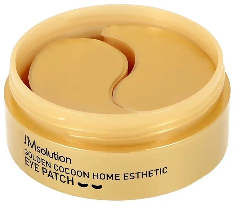 JM Solution Гидрогелевые патчи с коконом золотого шелкопряда Golden Cocoon Home Esthetic Eye Patch, 60 шт.