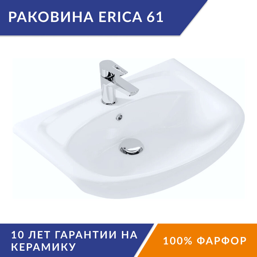 Раковина Cersanit ERICA 80