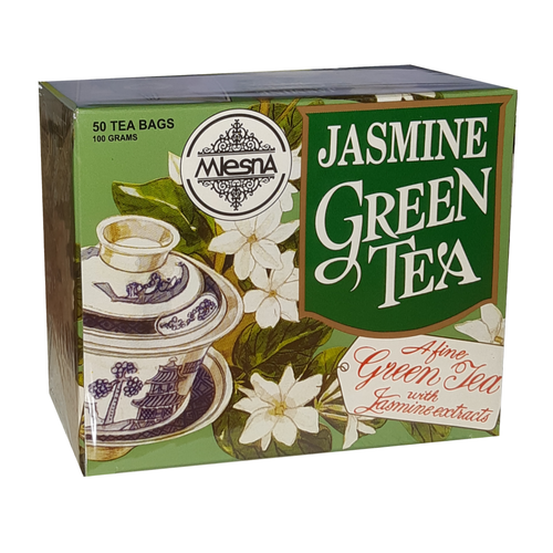 Чай зеленый Mlesna с ароматом жасмина в пакетиках, 50шт. * 2гр.