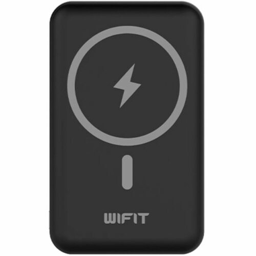 Аккумулятор внешний с функцией беспроводной ЗУ Wifit MagSafe Wireless WIMAG Pro Black 10000 мАч