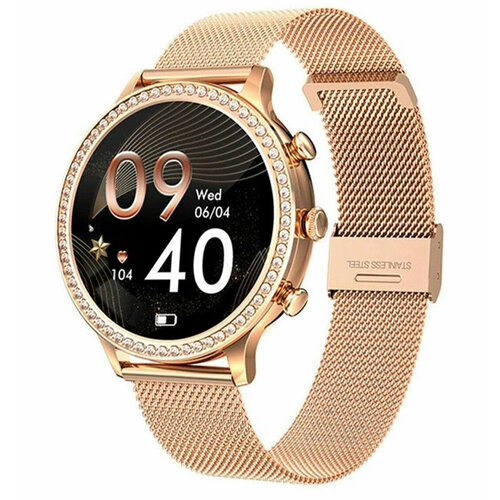 Женские смарт часы SMART PRESENT умные наручные круглые LW06 2890₽