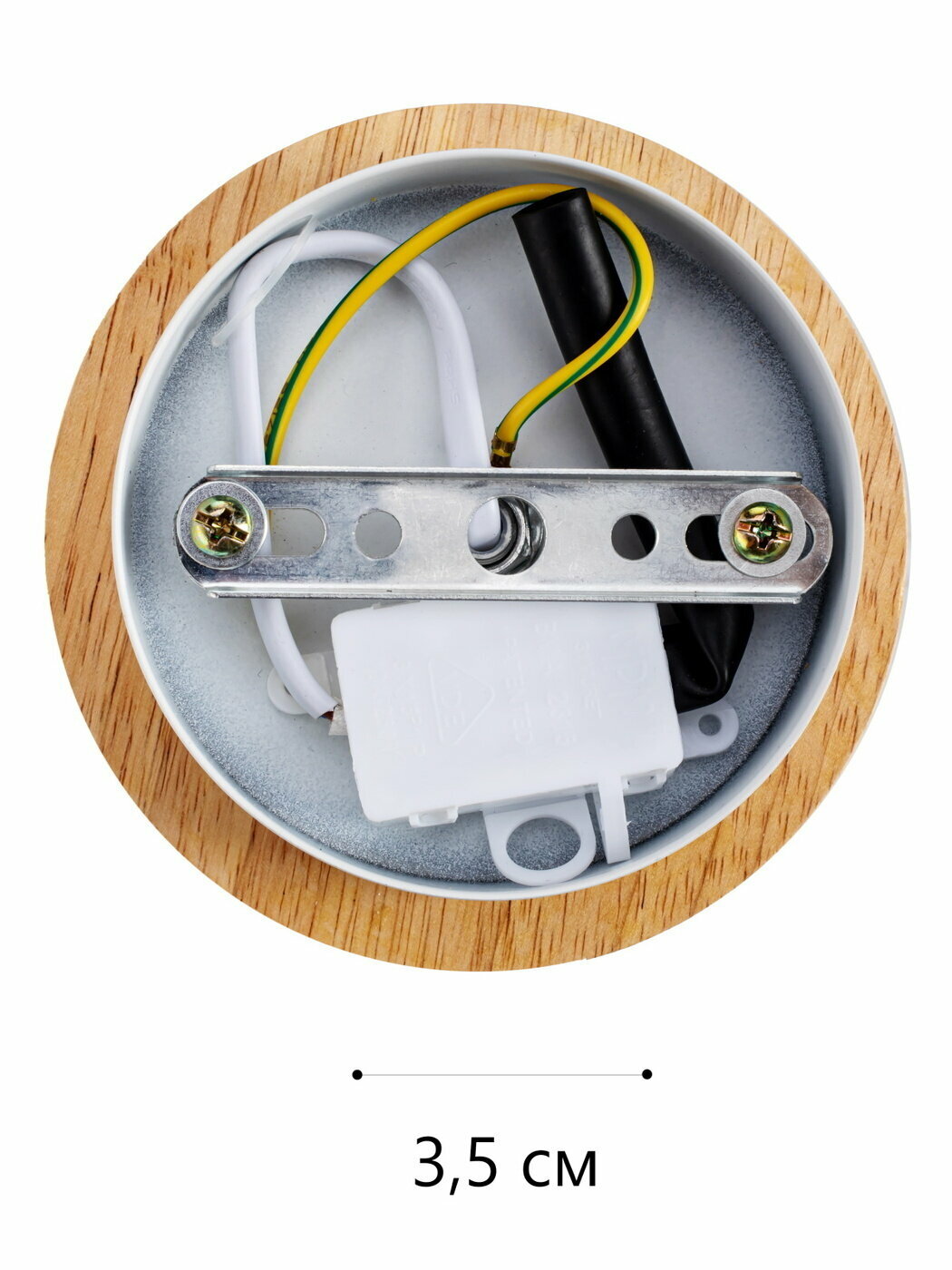 Люстра потолочная Morilla L1161-3, 3 лампы, 6 м², цвет белый Lamplandia - фото №6