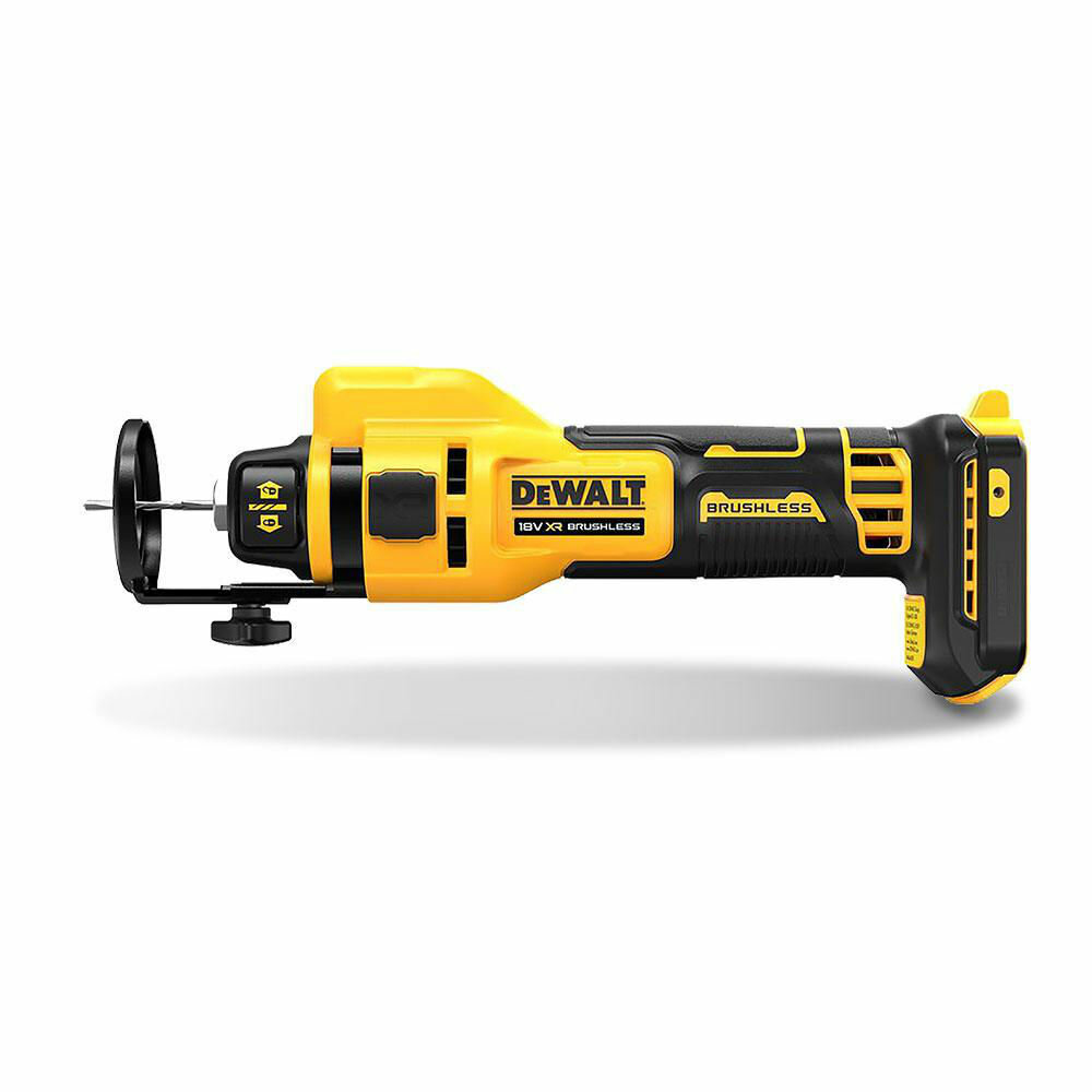 DeWALT DCE555N SOLO Фрезер по гипсокартону (18.0 В, 26000 об/мин, Bl-мотор, 0,8кг) - фотография № 4