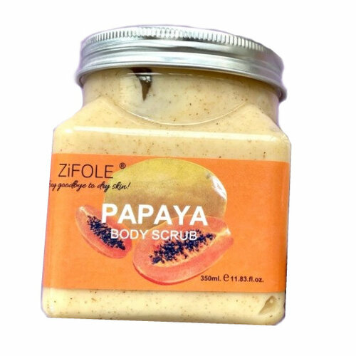 Zifole Скраб для тела PAPAYA BODY SCRUB, 350 ml