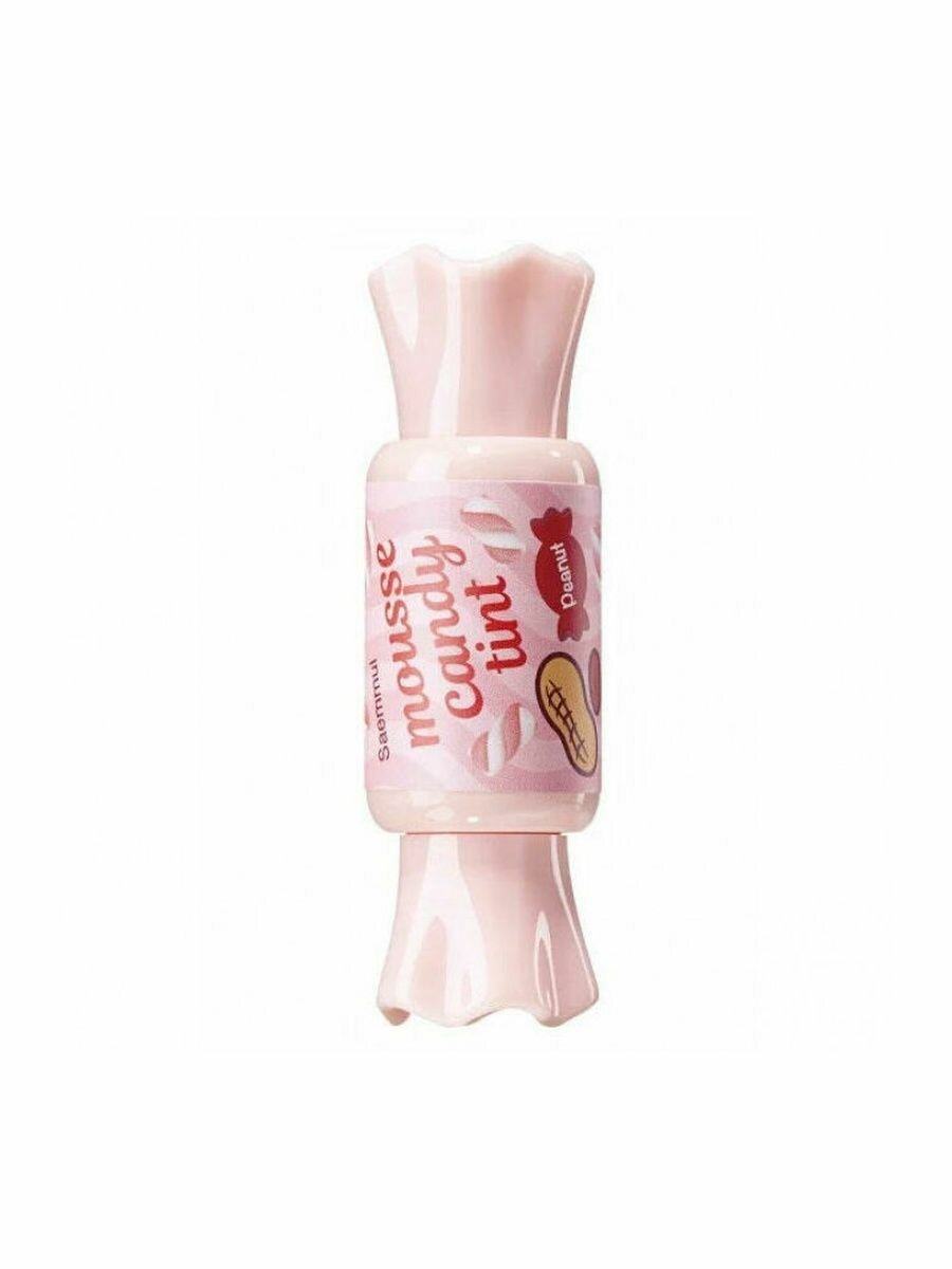 Тинт для губ 09, 8 гр, Saemmul Mousse Candy Tint 09 Peanut Mousse , THE SAEM, 8806164151297