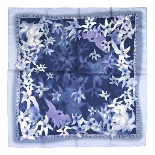 фото Платок nina ricci, 70х70 см, фиолетовый
