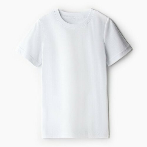 Футболка Minaku, размер 98, белый футболка папитто размер 98 белый