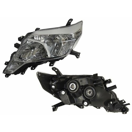 Фара Toyota Land Cruiser Prado 150 13-17 Lh Галоген, Под Корректор (Евросвет) Depo арт. 212-11Y2L-LD-EM