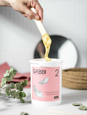 Сахарная паста для депиляции GABBI мягкая 1500г