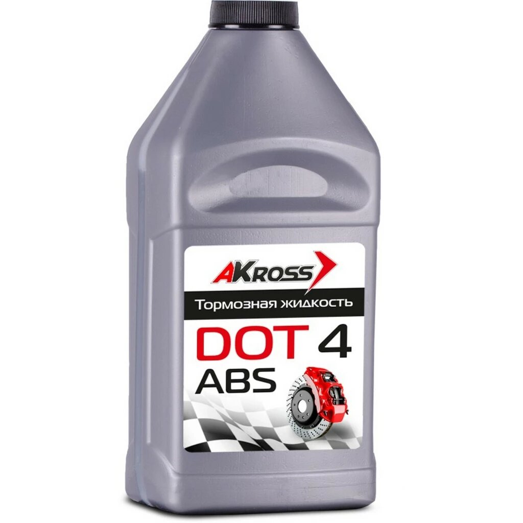 Тормозная Жидкость Dot-4 (Серебро) 455г AKross арт AKS0003DOT