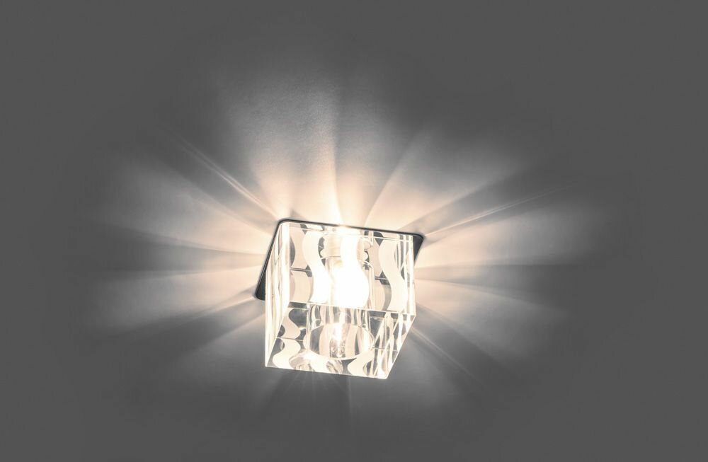 фото Светильник встраиваемый Feron DL-173 потолочный JCD9 G9 прозрачно-матовый