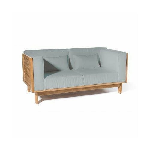 Уличный диван Woodo 150 из массива (деревянный) в беседку, на веранду, на террасу (садовая мебель)