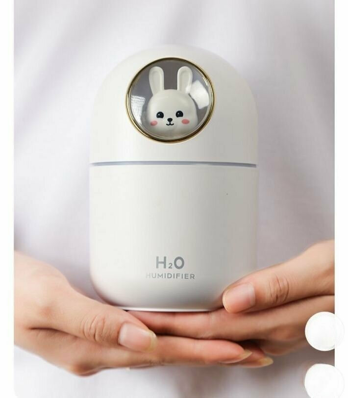 Увлажнитель воздуха H2O Humidifier увлажнитель ультразвуковой, Белый - фотография № 2