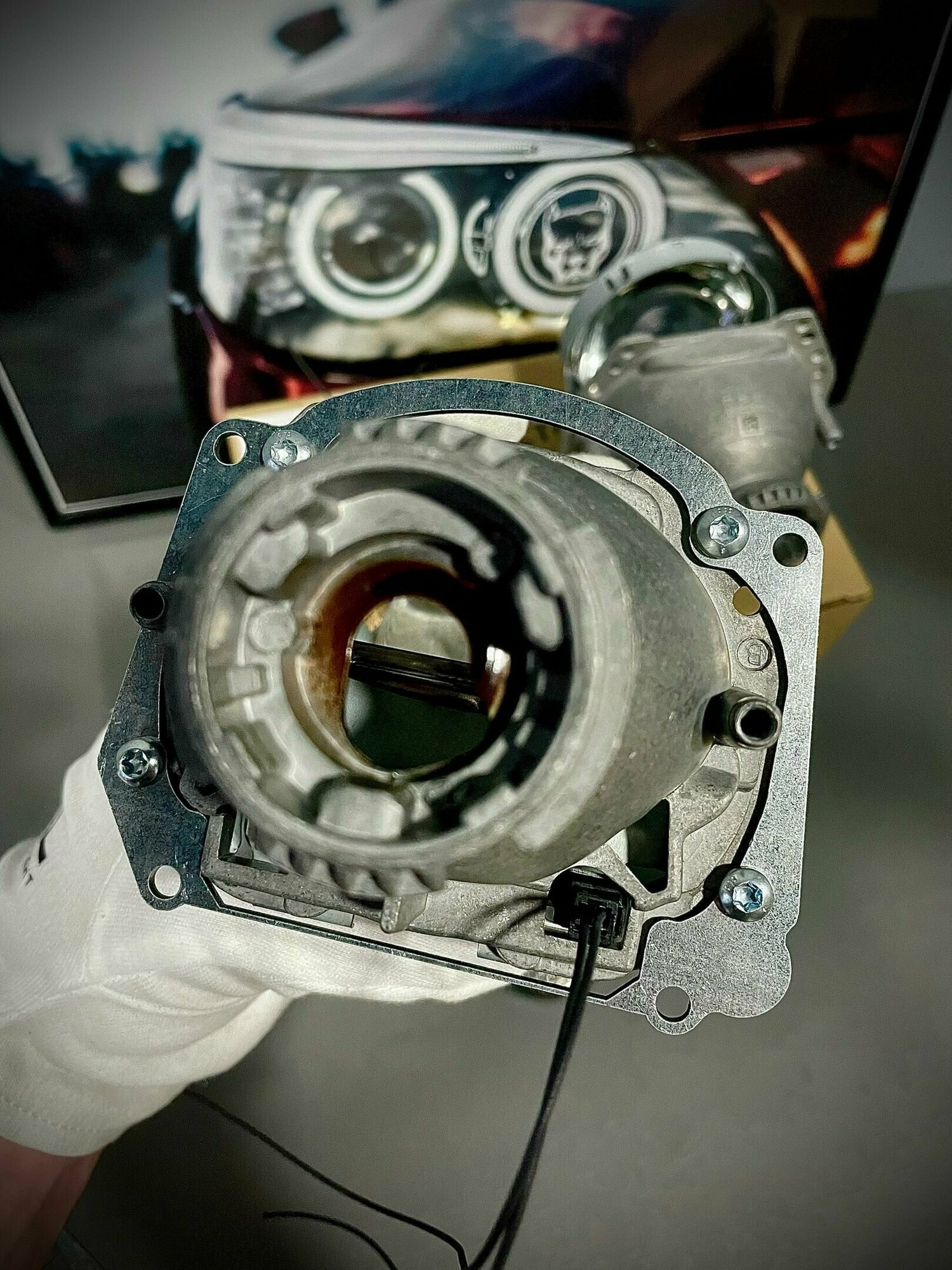 Комплект для замены штатных линз на BMW 1 E81, E82, E87, E88 2004-2011 — фото 4