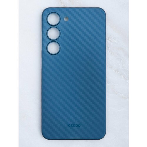 KZDOO case for Samsung S23 Plus Air Carbon / Чехол для Самсунг S23 Плюс Карбон / Синий